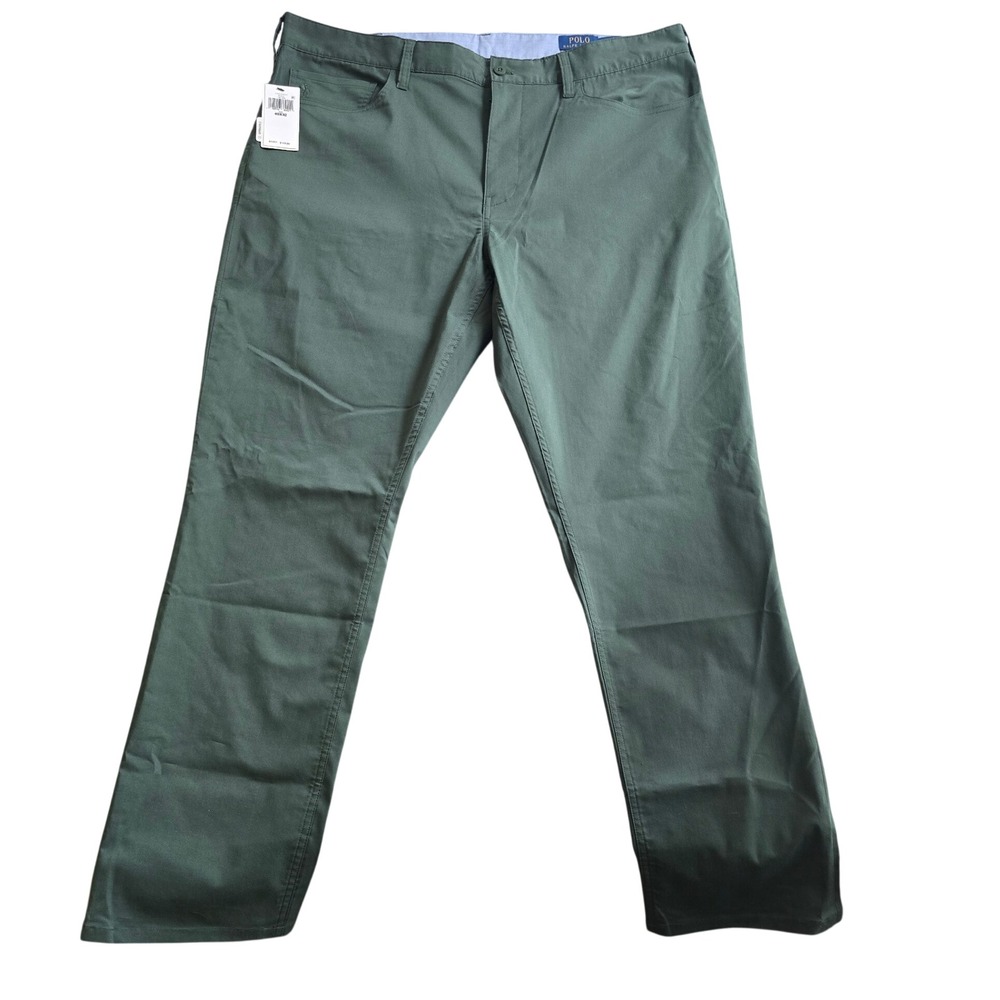 Polo Ralph Lauren Golf Pants Mens 40x32 Line Green Performance Tailored Fit NWT